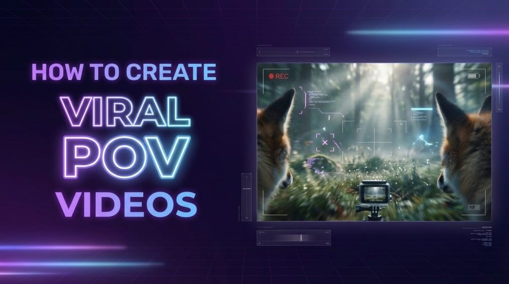 MICRO ANIMAL CAMERA POV VIDEO WITH AI