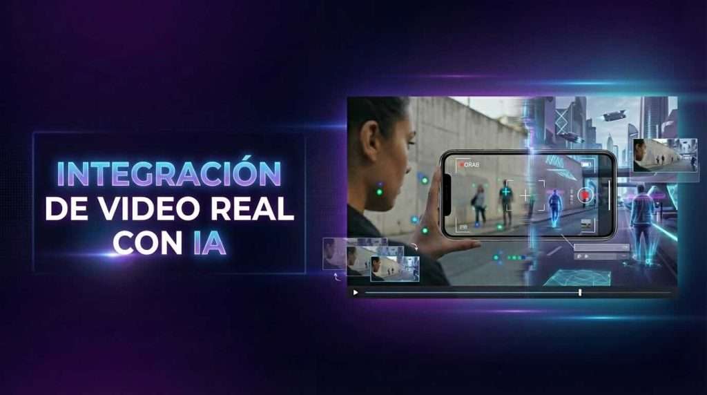 integracion de video real con ia