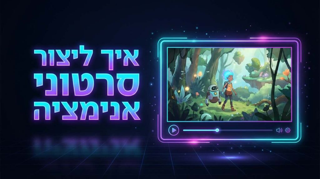 איך ליצור סרטוני אנימציה