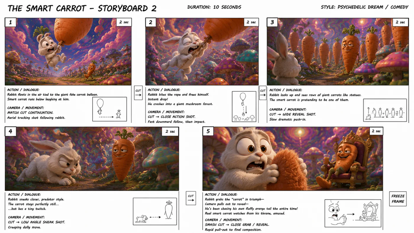 The Smart Carrot – Storyboard 2
