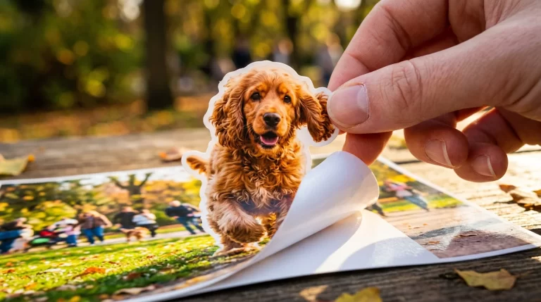 Efecto sticker con IA — imagen principal