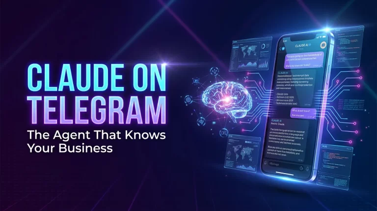 Telegram bot connected to Claude AI agent for business automation