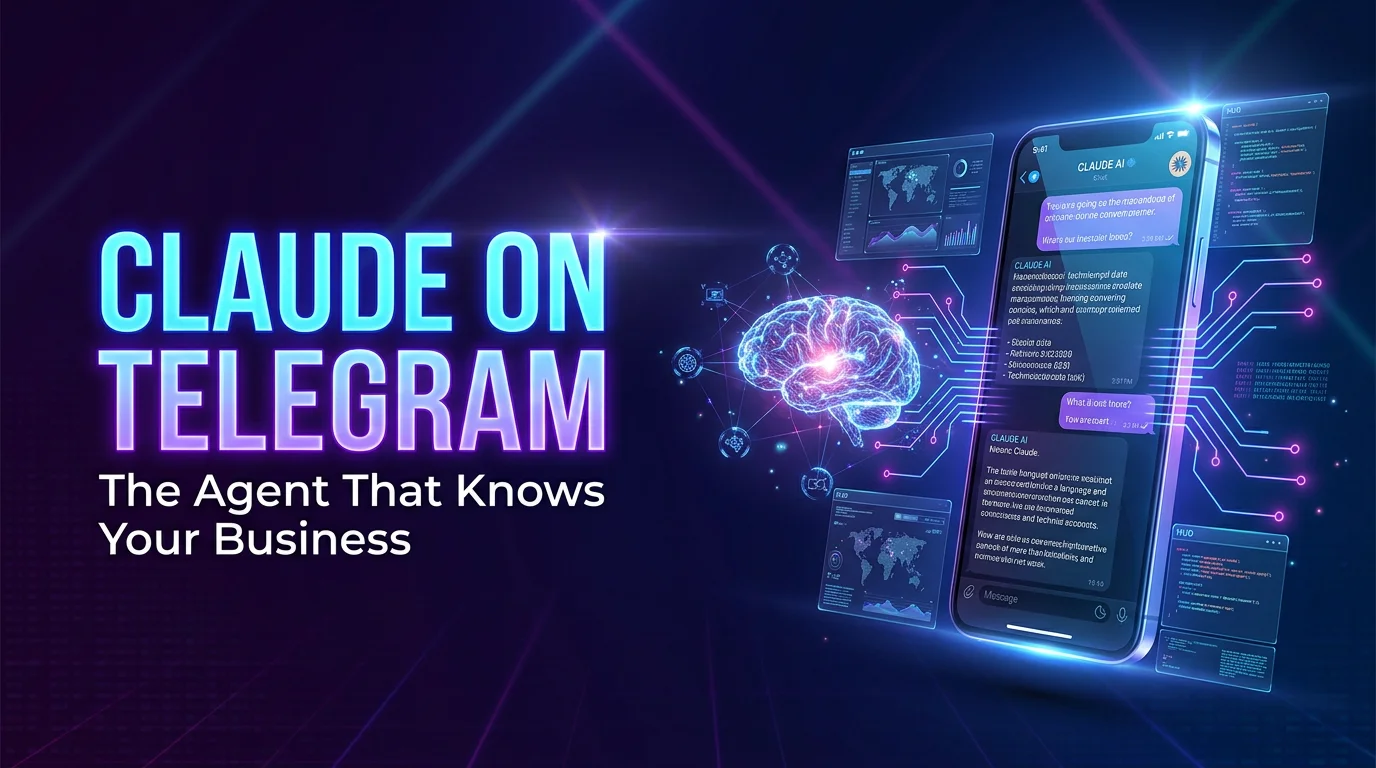 Claude AI Telegram Bot for project management and automation