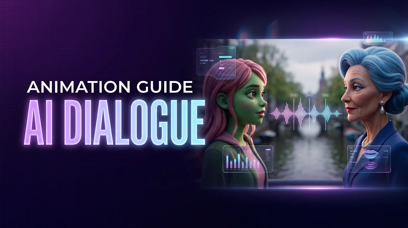 How to animate dialogue in AI video