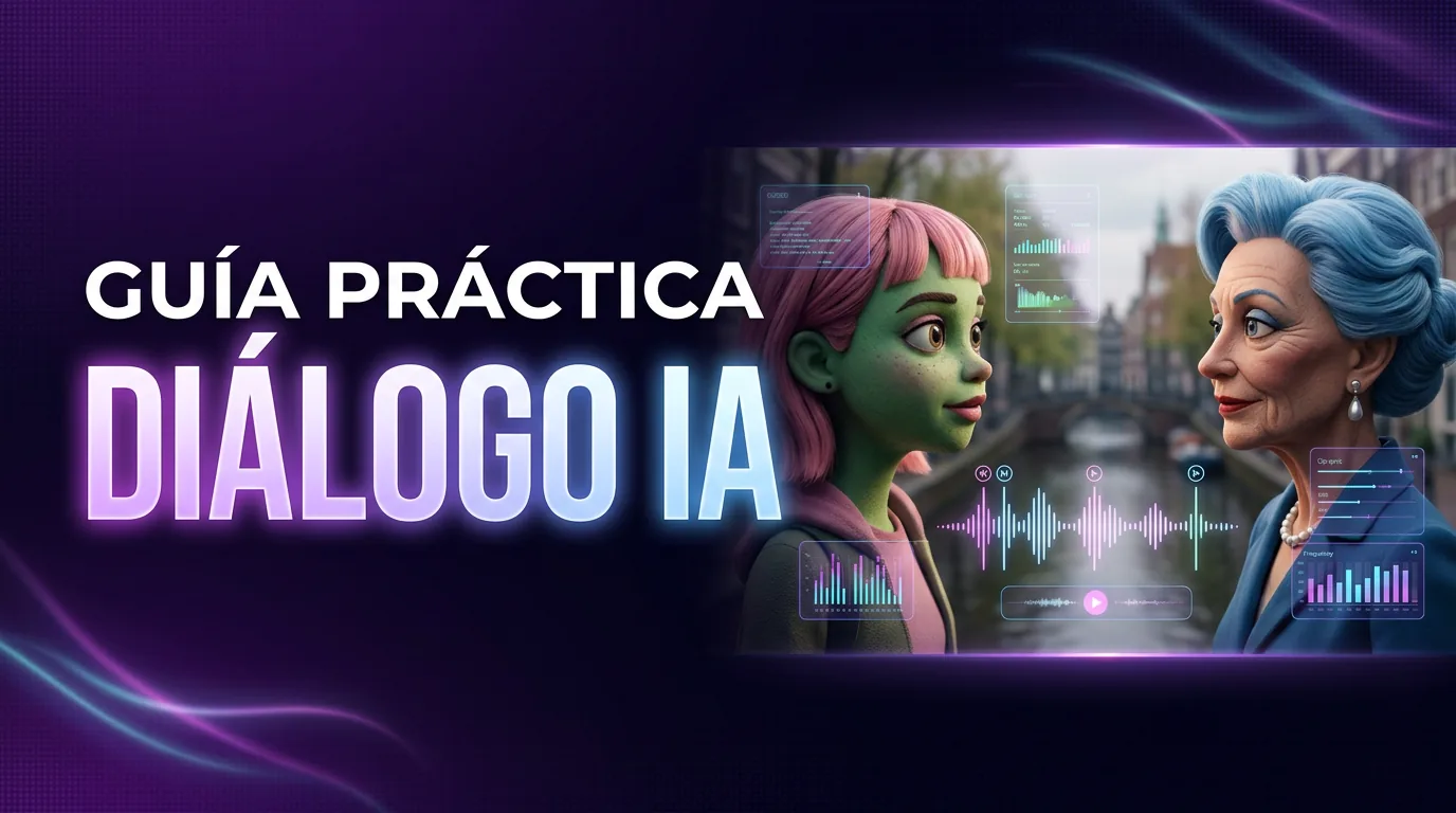 Cómo animar diálogos en video con IA