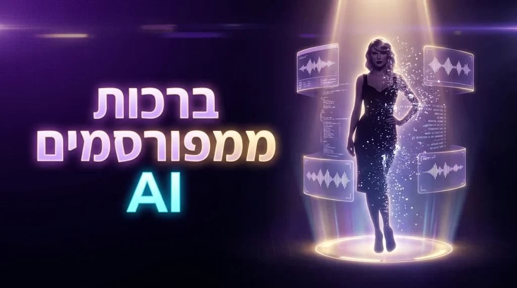 ברכות ממפורסמים ai: כשביונסה מאחלת לכם מזל טוב 1 ברכות ממפורסמים באמצעות בינה מלאכותית