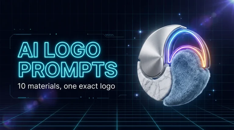 AI logo prompt