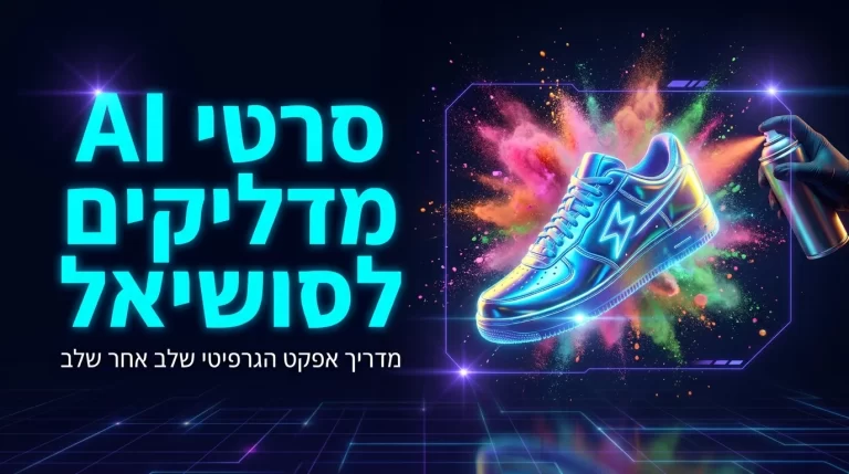 סרטי AI מדליקים לסושיאל — מדריך אפקט הגרפיטי