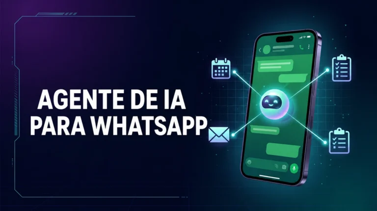 Agente de IA para WhatsApp que gestiona tareas y calendario