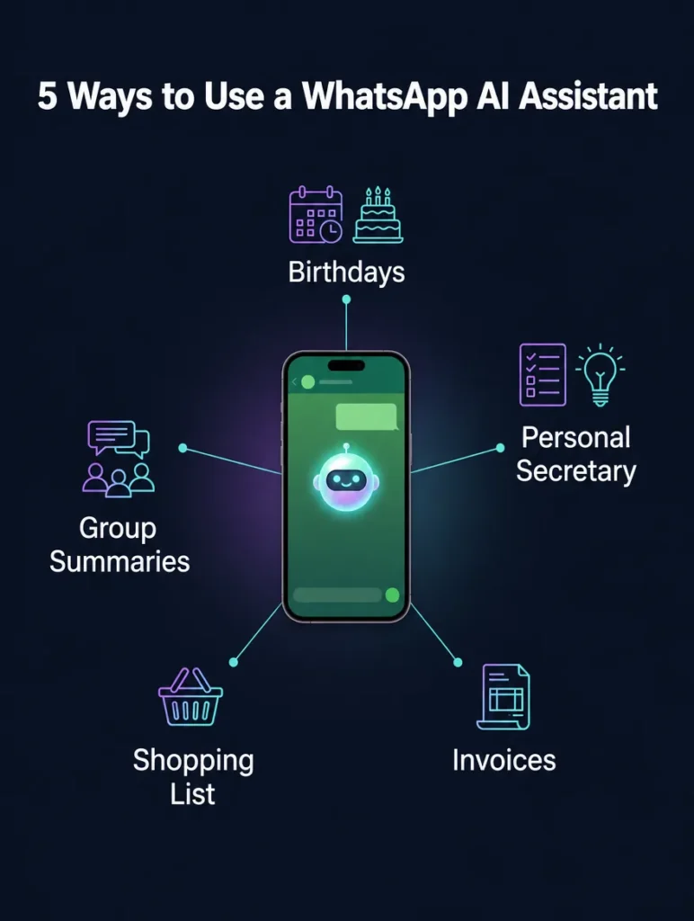 Five practical uses for an AI assistant on WhatsApp