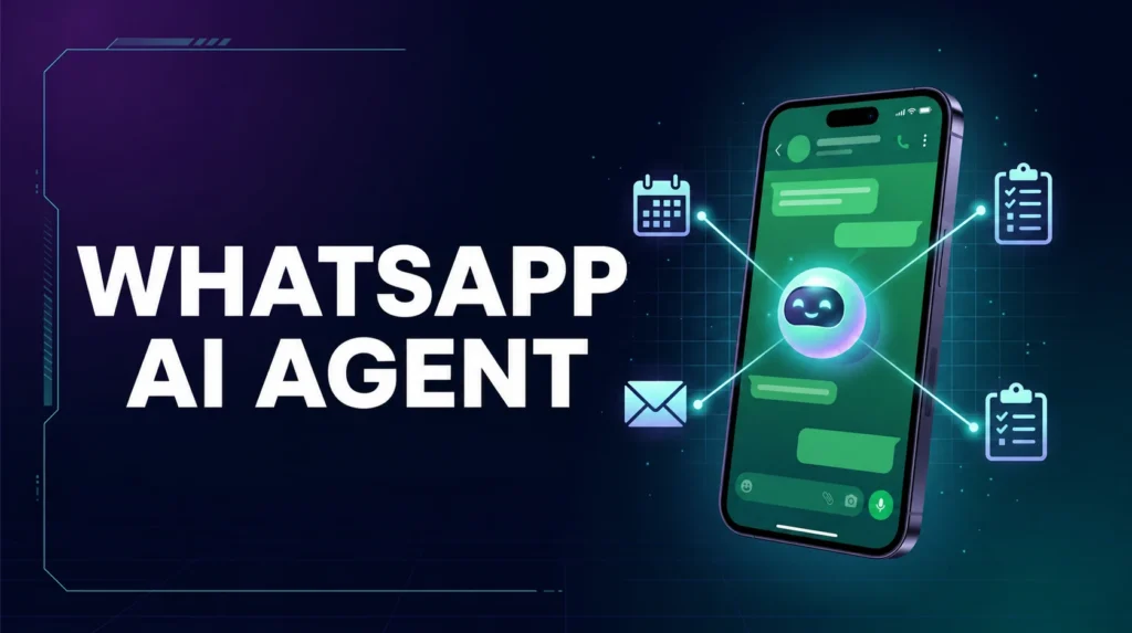 Personal WhatsApp AI agent for managing tasks and calendars
