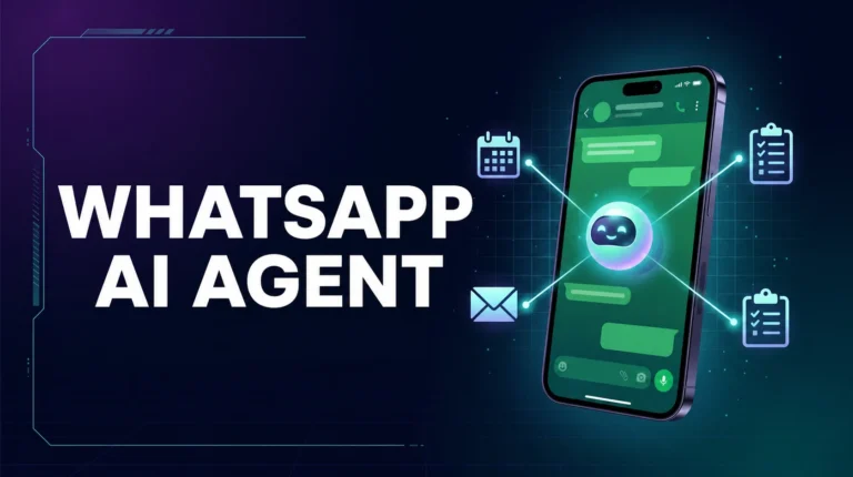 Personal WhatsApp AI agent for managing tasks and calendars