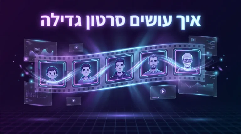 איך עושים סרטון גדילה 44 איך עושים סרטון גדילה - ציר זמן של תמונות משתנות