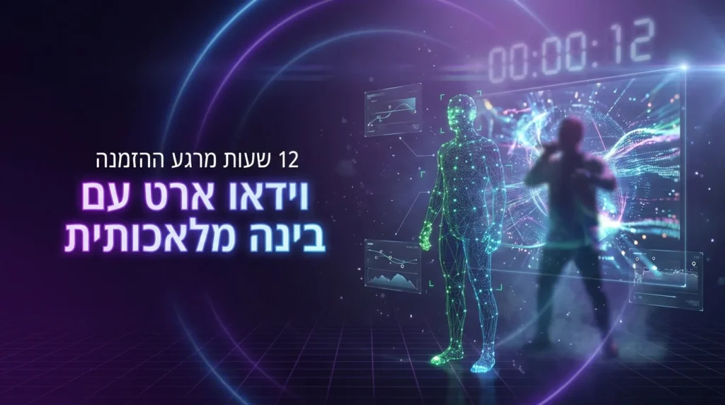 מה למדתי מהכנת וידאו ארט ai 1 וידאו ארט ai שנוצר תוך 12 שעות להופעת תקליטן